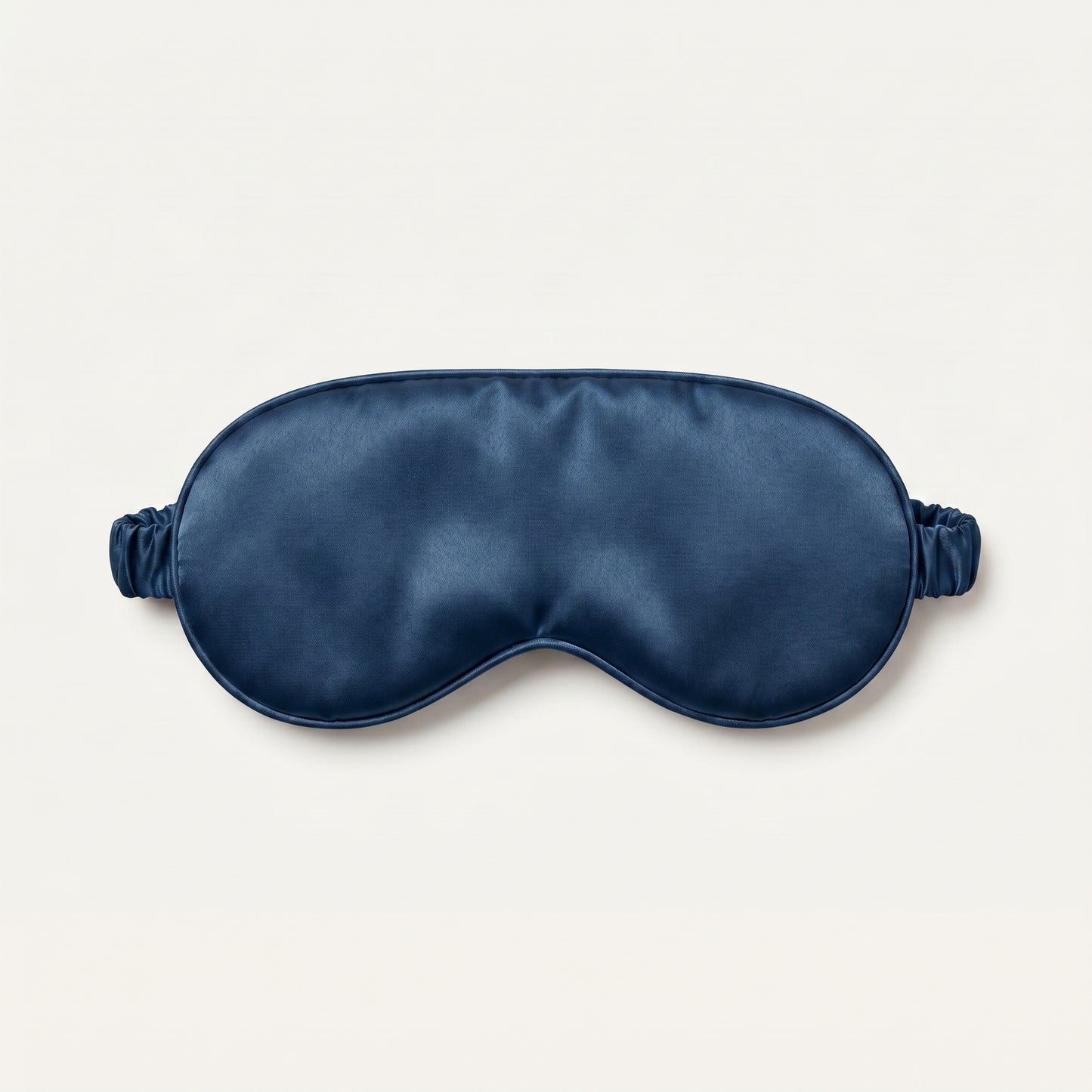 Navy Silk Eye Mask
