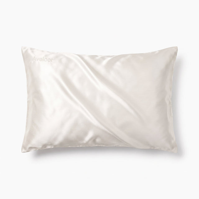 Aveloor Ivory silk pillowcase, 22 momme mulberry silk