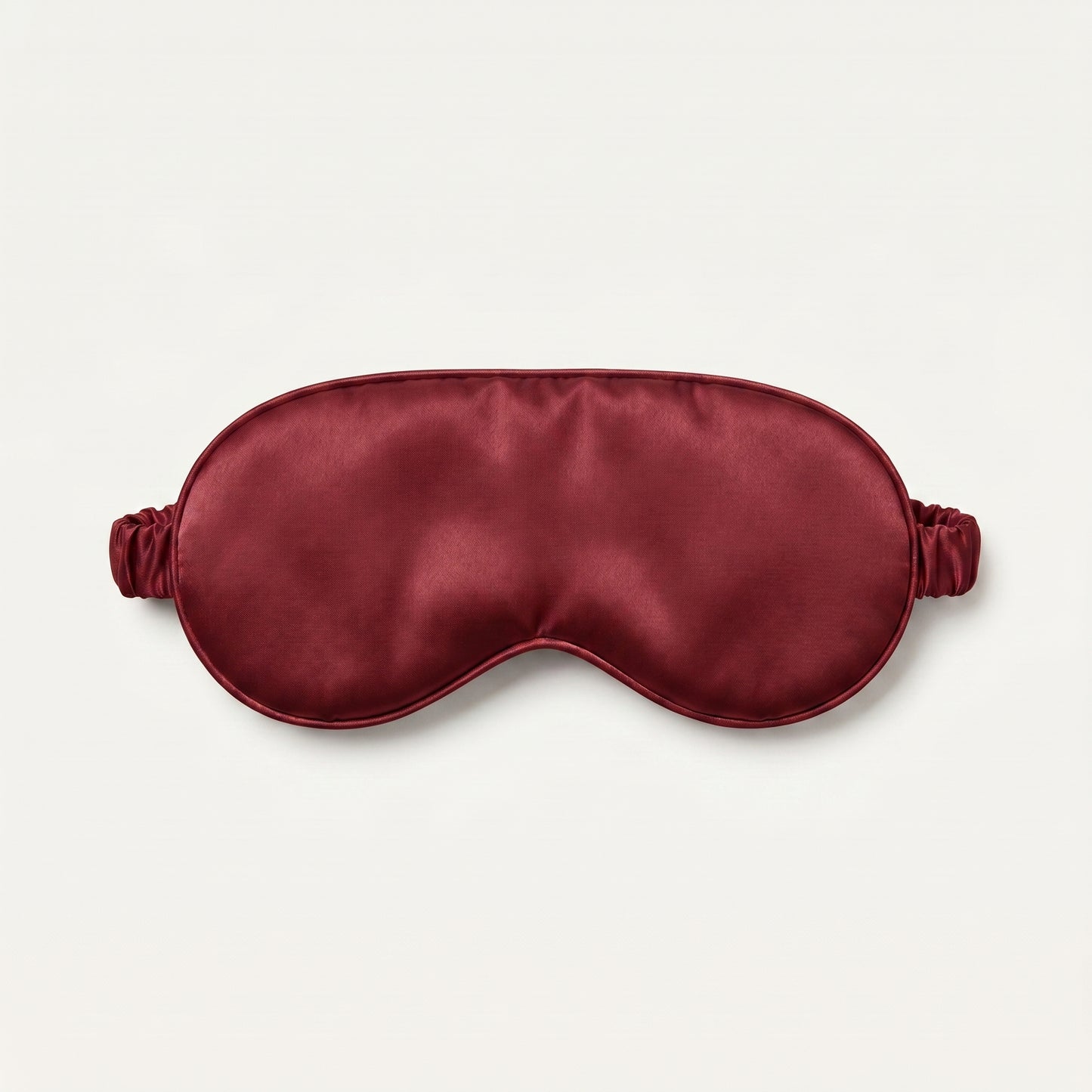 Bordeaux Silk Eye Mask
