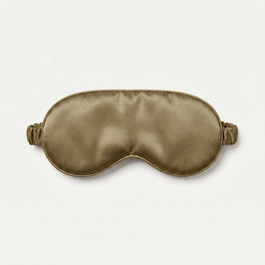 Camel Silk Eye Mask