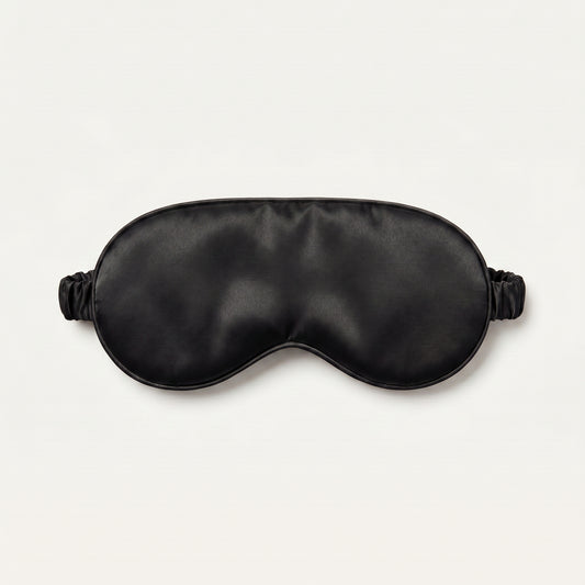 Onyx Silk Eye Mask