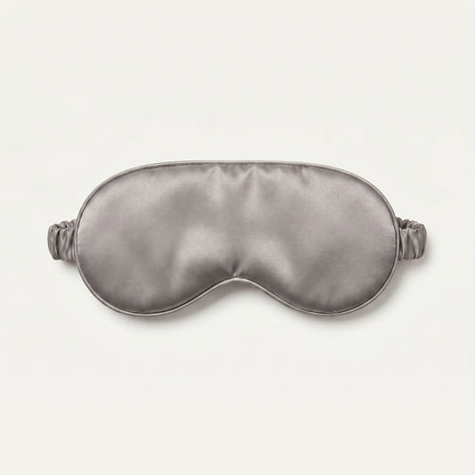 Slate Silk Eye Mask
